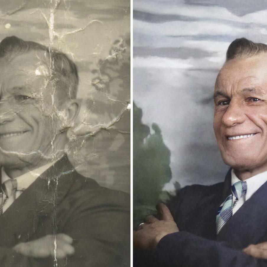 WHAT PHOTOS SHOULD BE COLORIZED DURING RESTORATION?