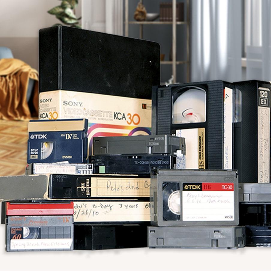 WHAT TAPE FORMATS CAN I TRANSFER?